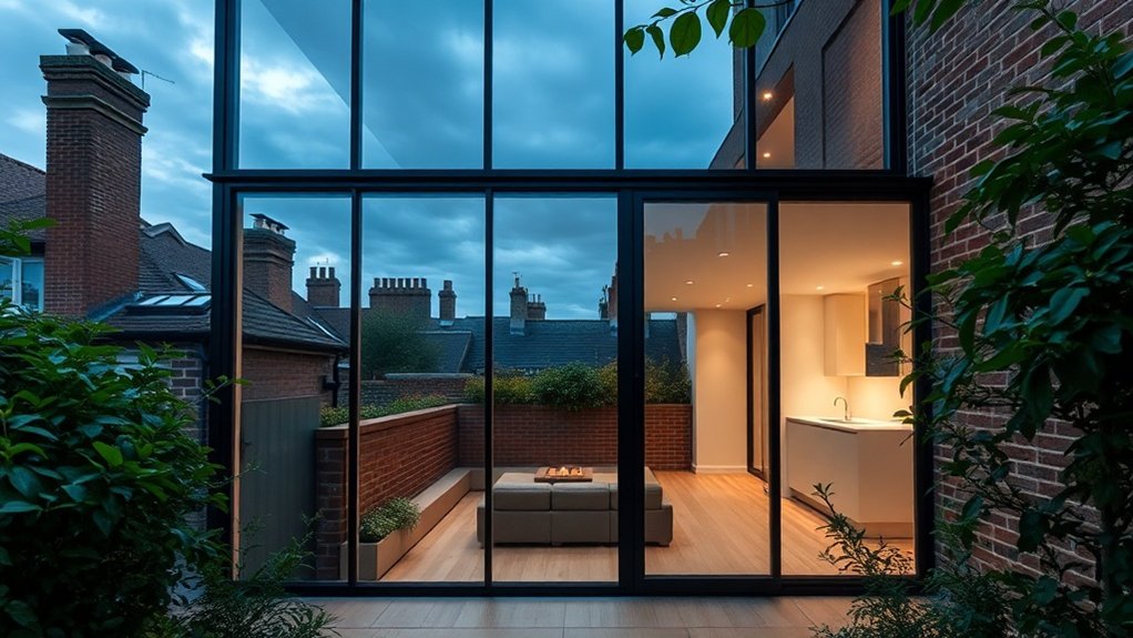 Glass Extension Walls Maidenhead
