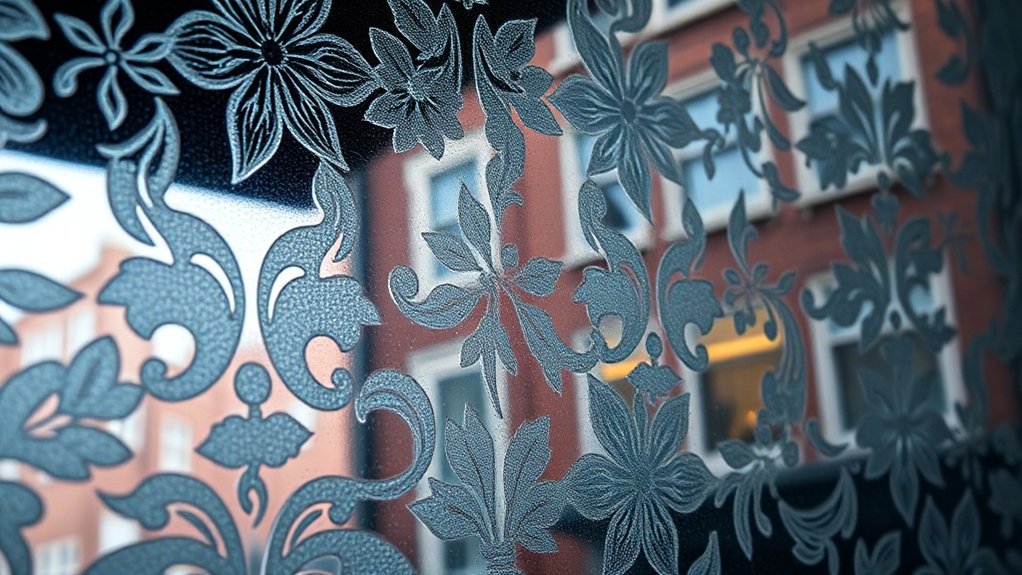 Patterned Decorative Glass Maidenhead