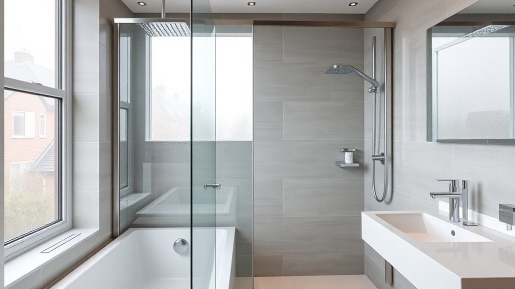 Semi-Frameless Shower Screens Maidenhead