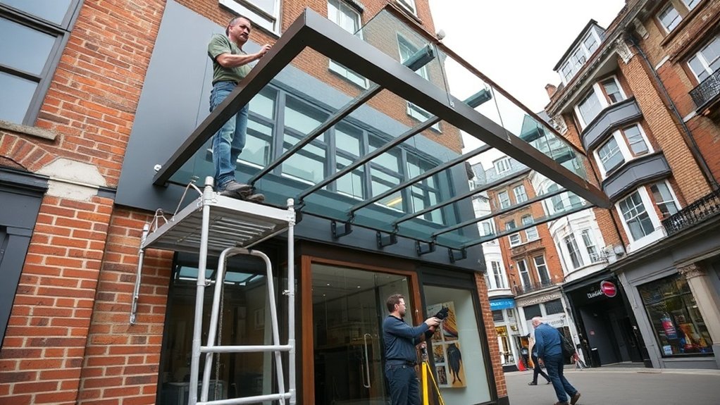 Shopfront Canopy Maidenhead