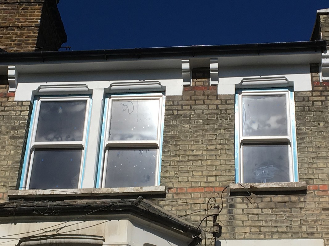 New uPVC sash windows fitted on Victorian terrace in Maidenhead
